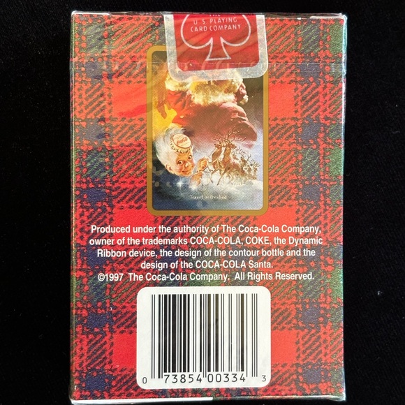 Santa Coca Cola Limited Edition Playing Cards - Picture 8 of 9